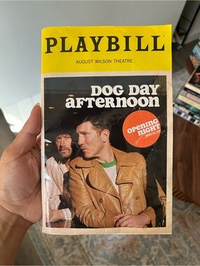 dog day afternoon opening night playbill